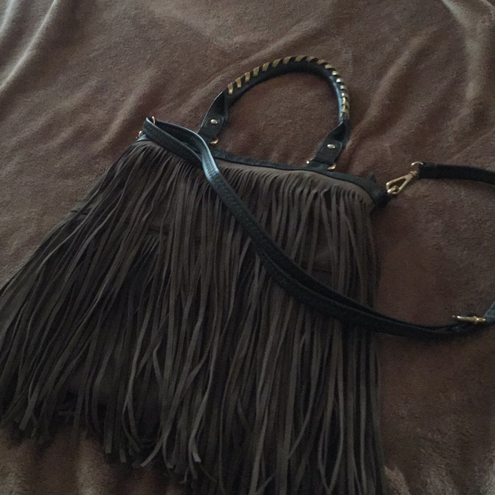 Purse with fringe